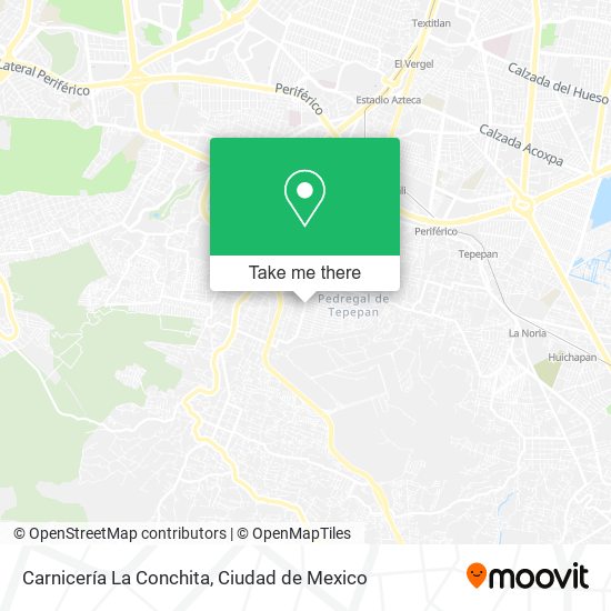 Carnicería La Conchita map