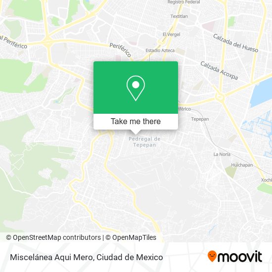 Mapa de Miscelánea Aqui Mero