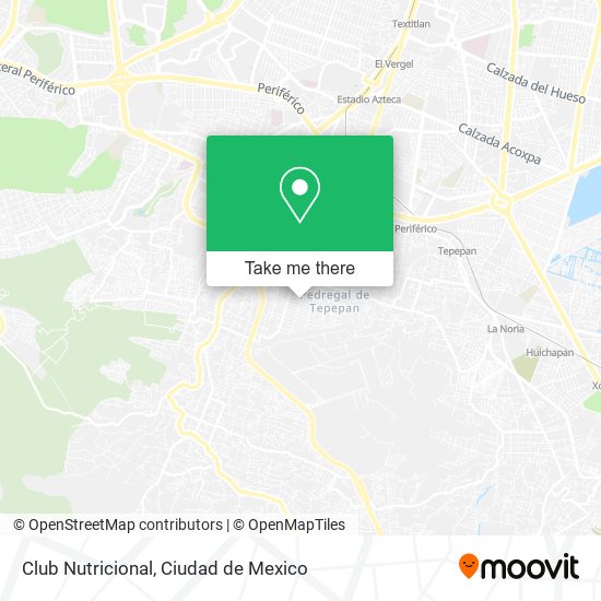 Mapa de Club Nutricional