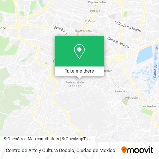 Centro de Arte y Cultura Dédalo map