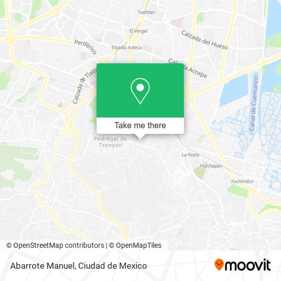 Abarrote Manuel map