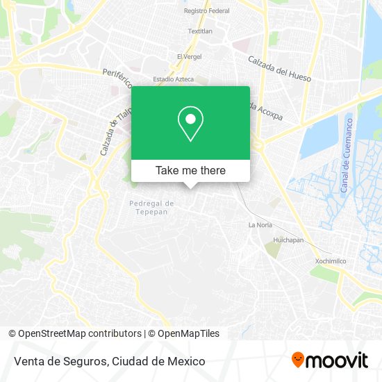 Venta de Seguros map