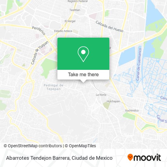 Abarrotes Tendejon Barrera map