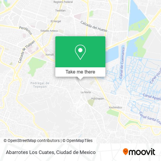 Abarrotes Los Cuates map