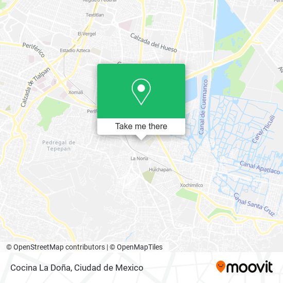 Cocina La Doña map
