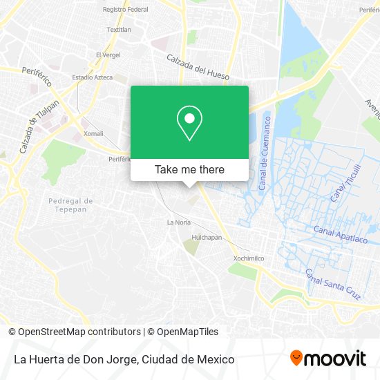 La Huerta de Don Jorge map