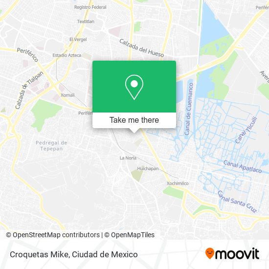 Croquetas Mike map