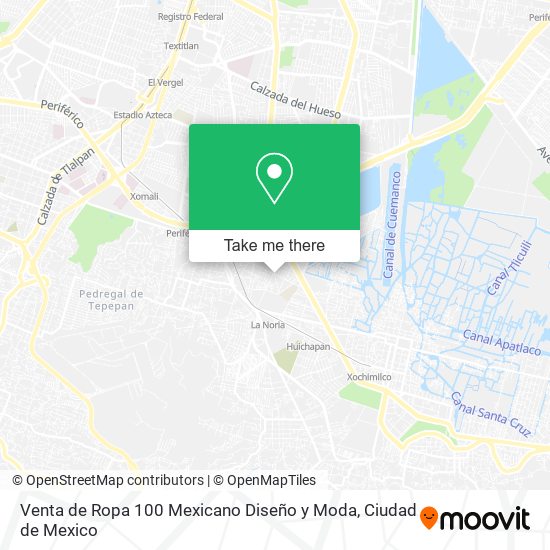 Venta de Ropa 100 Mexicano Diseño y Moda map