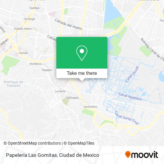 Papeleria Las Gomitas map