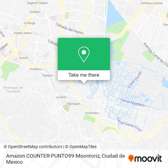 Amazon COUNTER-PUNTO99-Moontoriz map