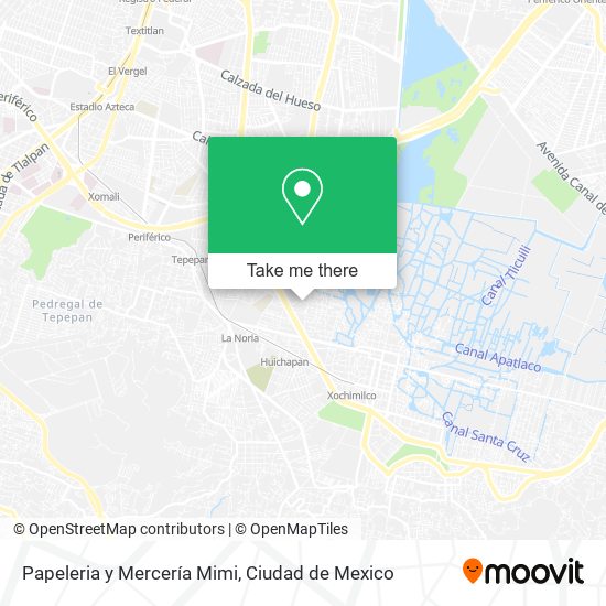 Mapa de Papeleria y Mercería Mimi