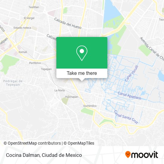 Mapa de Cocina Dalman