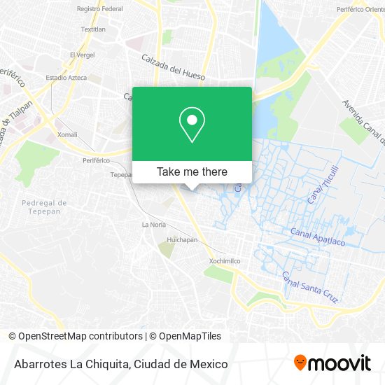 Abarrotes La Chiquita map