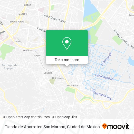 Tienda de Abarrotes San Marcos map