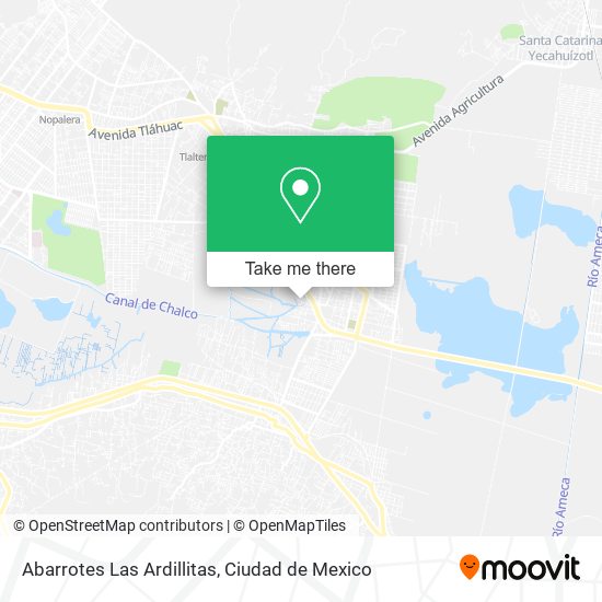 Abarrotes Las Ardillitas map