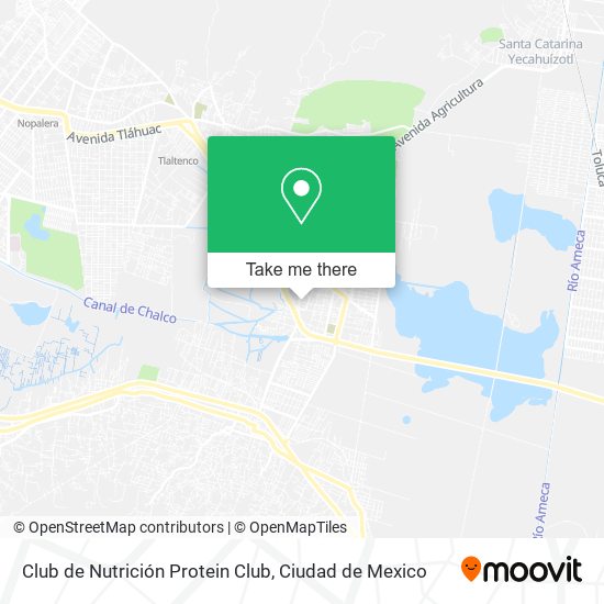 Club de Nutrición Protein Club map