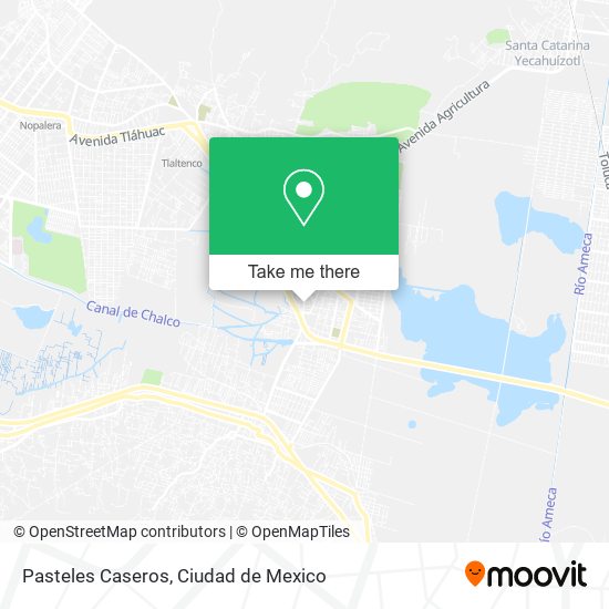 Pasteles Caseros map