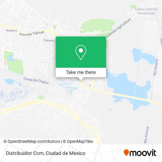 Distribuidor Ccm map