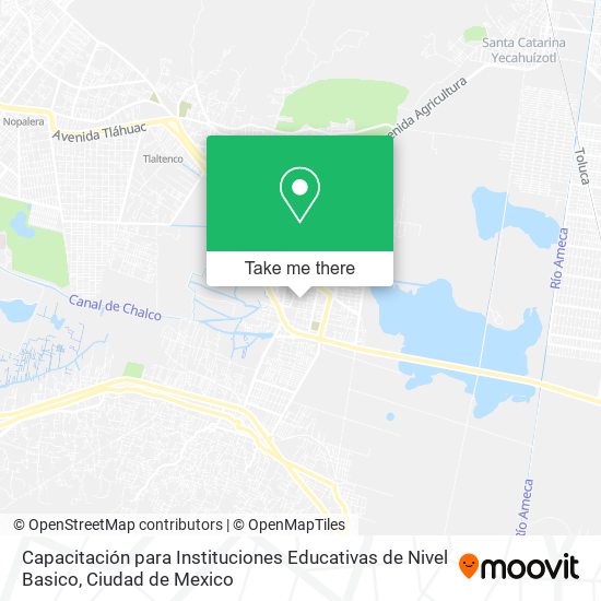 Capacitación para Instituciones Educativas de Nivel Basico map