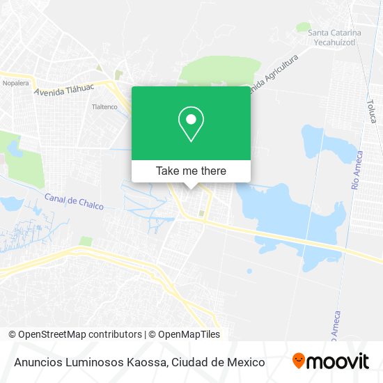 Anuncios Luminosos Kaossa map