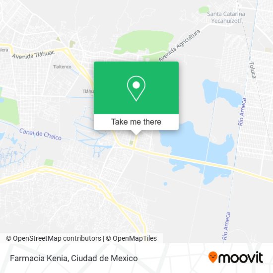 Farmacia Kenia map