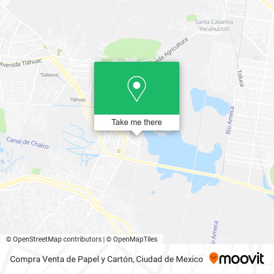 Compra Venta de Papel y Cartón map