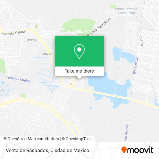 Venta de Raspados map