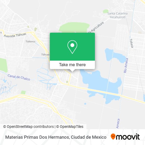 Mapa de Materias Primas Dos Hermanos