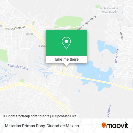 Materias Primas Rosy map