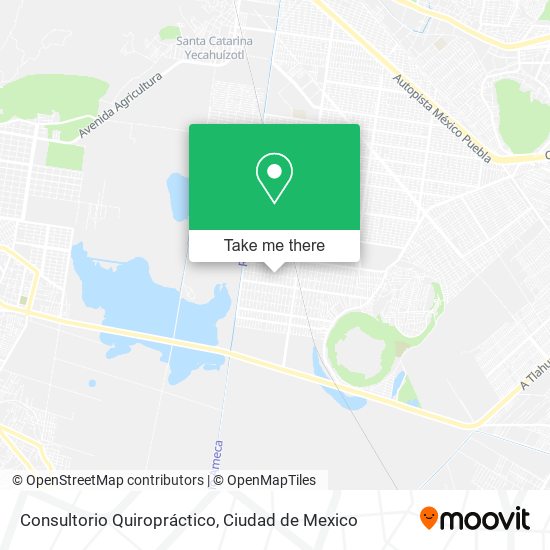 Consultorio Quiropráctico map