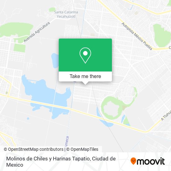 Molinos de Chiles y Harinas Tapatio map