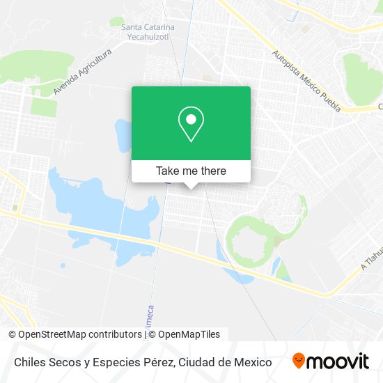 Chiles Secos y Especies Pérez map