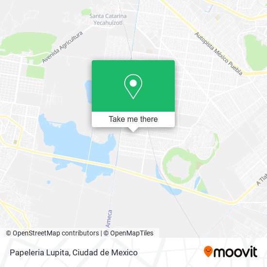 Mapa de Papeleria Lupita