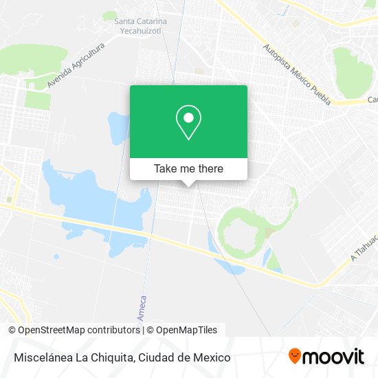 Miscelánea La Chiquita map