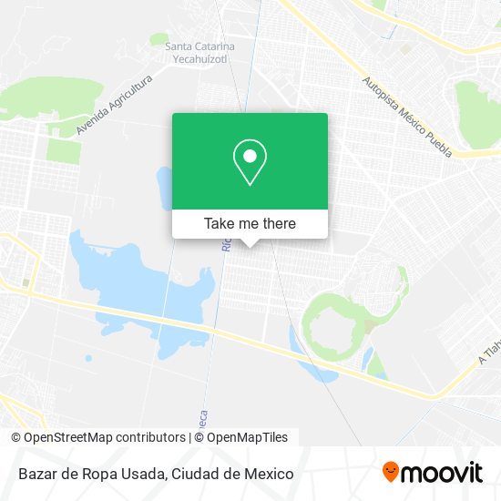Bazar de Ropa Usada map