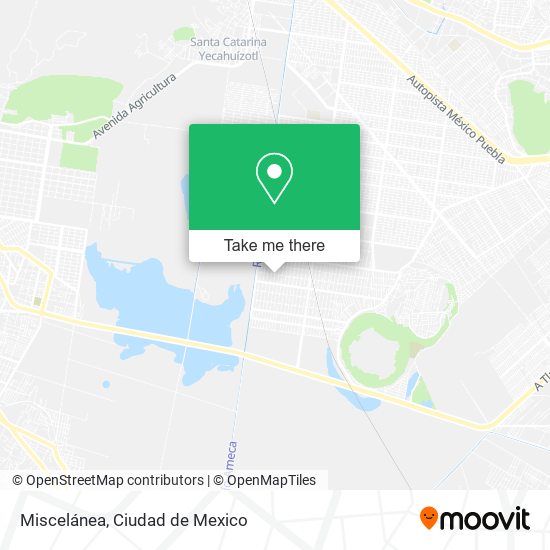 Mapa de Miscelánea