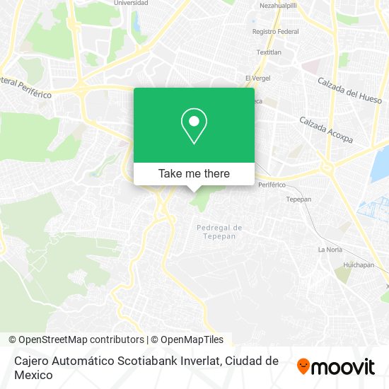 Cajero Automático Scotiabank Inverlat map