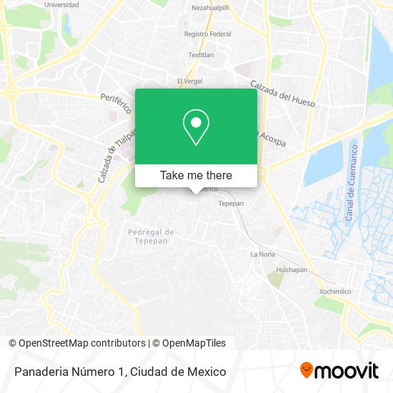 Panaderia Número 1 map