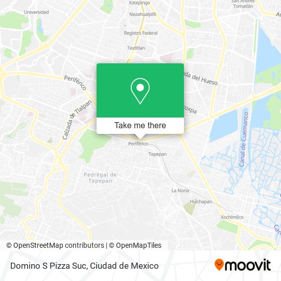 Mapa de Domino S Pizza Suc