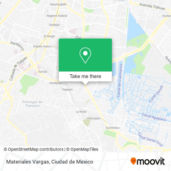 Materiales Vargas map