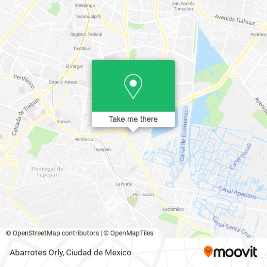 Abarrotes Orly map