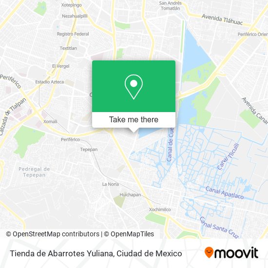 Tienda de Abarrotes Yuliana map