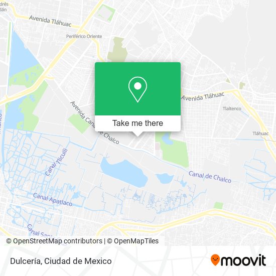 Mapa de Dulcería