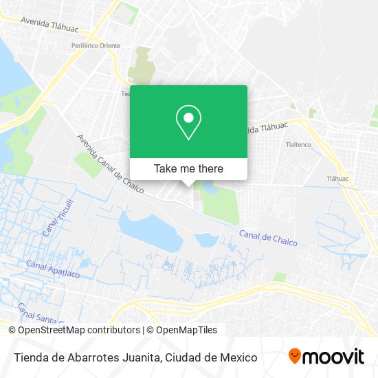 Tienda de Abarrotes Juanita map