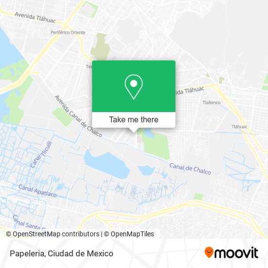 Mapa de Papeleria