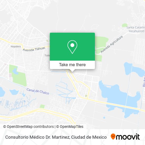 Consultorio Médico Dr. Martinez map
