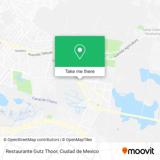 Restaurante Gutz Thoor map