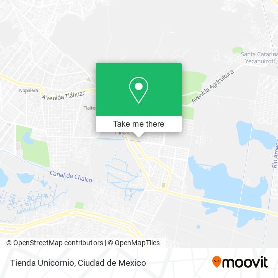 Tienda Unicornio map