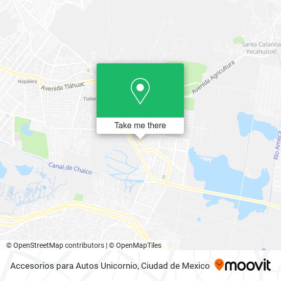 Accesorios para Autos Unicornio map