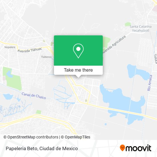 Papeleria Beto map